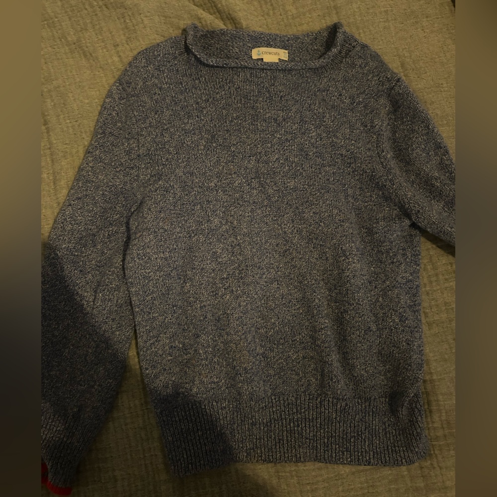 Crew cuts woolen cotton sweater boys